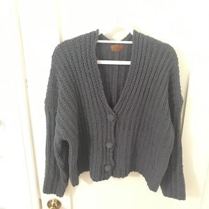 NWT POL Cable Button Down Cardigan Size Medium